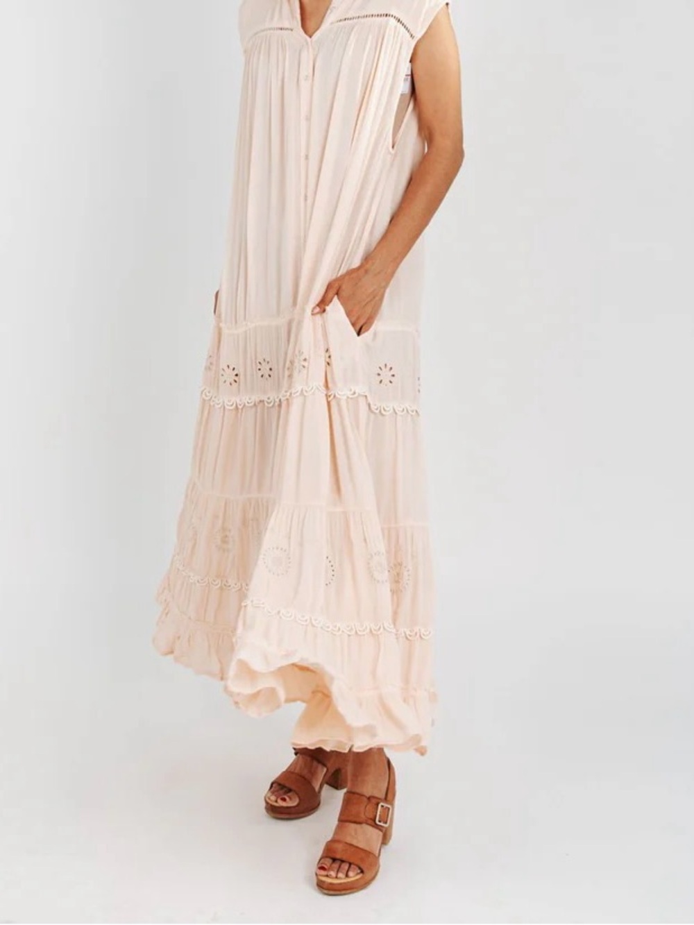 Free People Pretty Cozy Maxi Dress - Picture 5 of 5